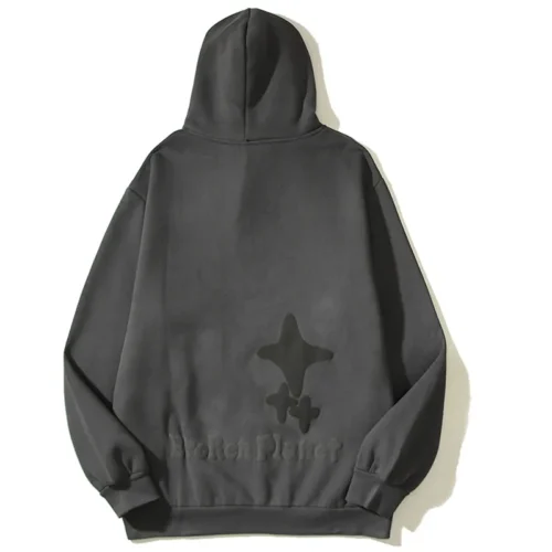 Broken Planet Out Of The Shadow Hoodie Black (5)